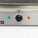 Adcraft Panini Grill with Grooved Plates, in Stainless Steel (SG-811E)