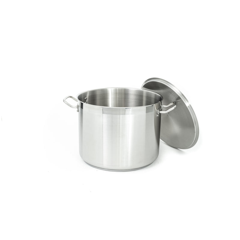 Adcraft  SSP-32 Stock Pot, 32 Qt W/Cover, in Stainless Steel