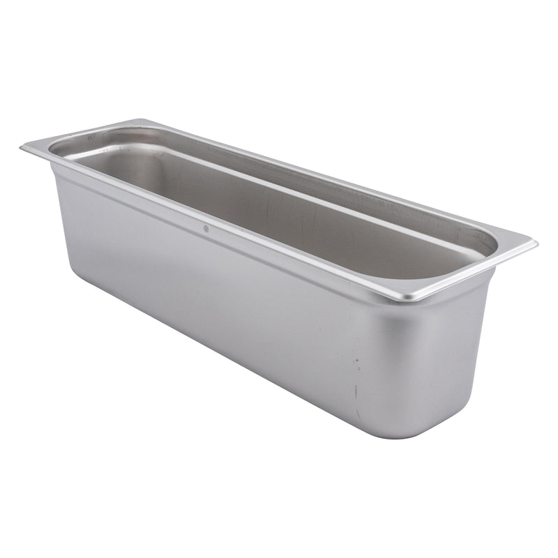 Adcraft 200HL6 Deli Pan, Half Long Size, Stainless Steel