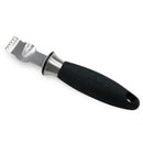 Adcraft Get-A-Grip Zester/Peeler with Santoprene Handle, in Stainless Steel/Black