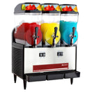 Adcraft Triple 3 Gallon Bowl Frozen Granita Machine, in Black/Stainless Steel