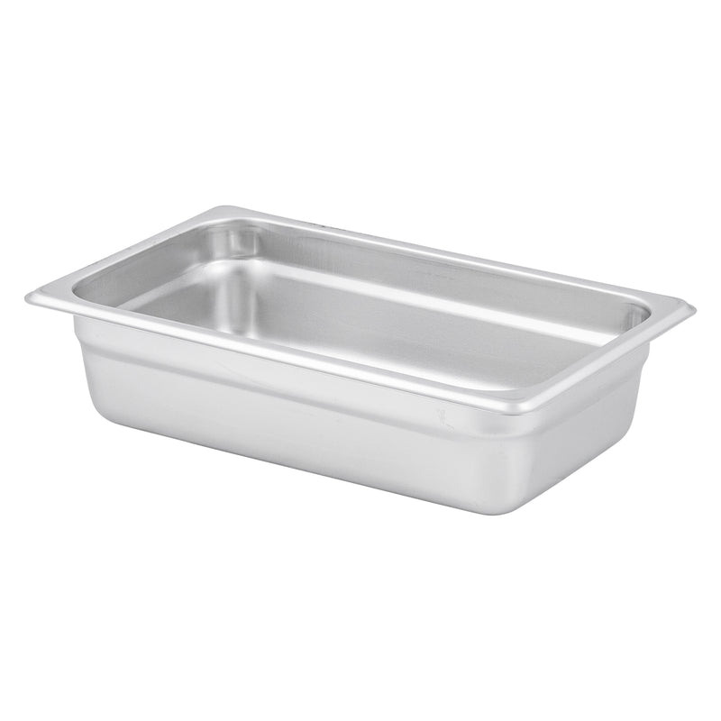 Adcraft  22Q2 Deli Pan, Quarter Size,  22 Gauge, in Stainless Steel