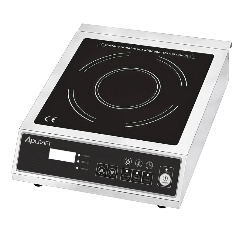 Adcraft Electric Induction Cooker, in Black