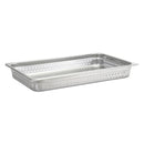 Adcraft Perforated Steam Table/Hotel Pan, Full Size, 2-1/2" Deep, in Stainless Steel (PP-200F2)