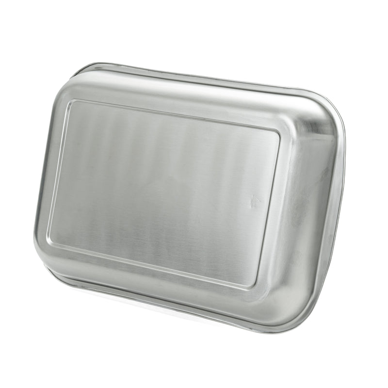 Adcraft Oblong Bake Pan, Stainless Steel