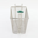 Adcraft Fry Basket, 12-7/8" x 6-1/2" x 5-3/8", in Green (FBR-16315)