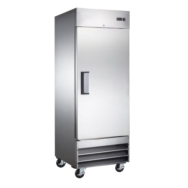 U-Star 1 Door Narrow Depth Reach-In Refrigerator, in Stainless Steel