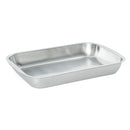 Adcraft V-144 Oblong Bake Pan, 13-3/4" X 9-1/2" X 2", Stainless Steel