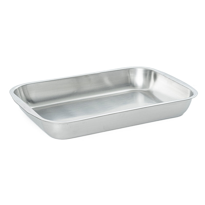 Adcraft Oblong Bake Pan, Stainless Steel