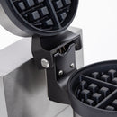 Adcraft Single Belgian Waffle Maker, in Stainless Steel