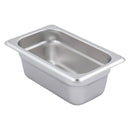 Adcraft Pan, Ninth Size, Stainless Steel