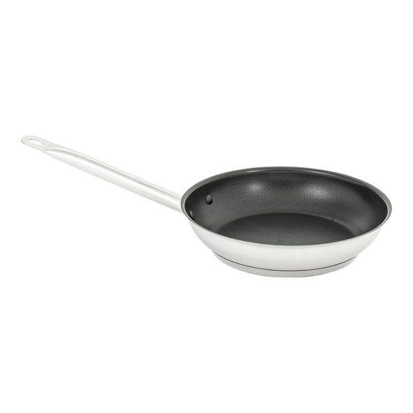 Adcraft FPSI-10EX Non-Stick Fry Pan, 12 Inch, Stainless Steel