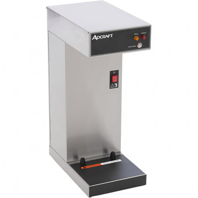 Adcraft Airpot Coffee Brewer, Push Button, 2.2L, in Stainless Steel