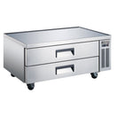 Black Diamond Refrigerated Chef Base, 2 Drawers, 10.6 cu ft, in Stainless Steel