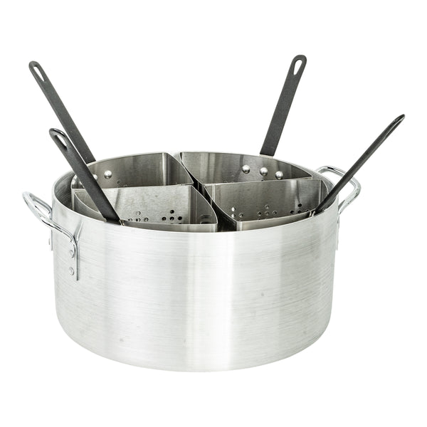 Adcraft PASTA-4 Pasta Cooker Set 5 Pc Aluminum