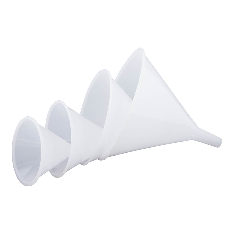 Adcraft Boilable Plastic Funnels 5-1/4" diameter