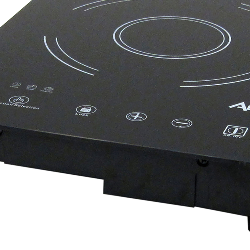 Adcraft Drop-In Induction Cooker, in Silver/Black