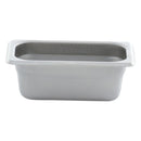 Adcraft 22N2 Deli Pan, Ninth Size, 22 Ga, Stainless Steel