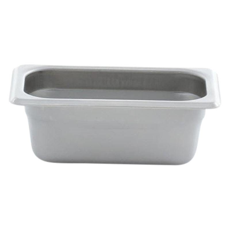 Adcraft 22N2 Deli Pan, Ninth Size, 22 Ga, Stainless Steel