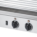 Adcraft Roller Grill, 9 Rollers, in Silver (RG-09)