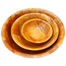 Adcraft Woven Wood Salad Bowl 8"