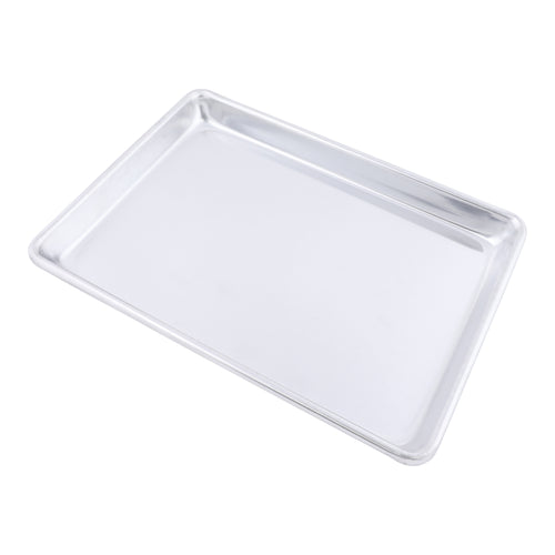 Adcraft Quarter-Size Bun Pan, 9-1/2" x 13" x 1-1/8", 18 Gauge, in Aluminum