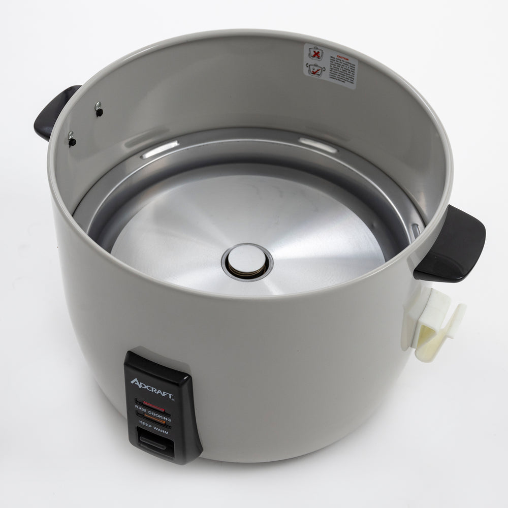 Adcraft Rice Cooker, in White