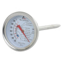 Adcraft Meat Thermometer with Meat Skewer, Stainless Steel
