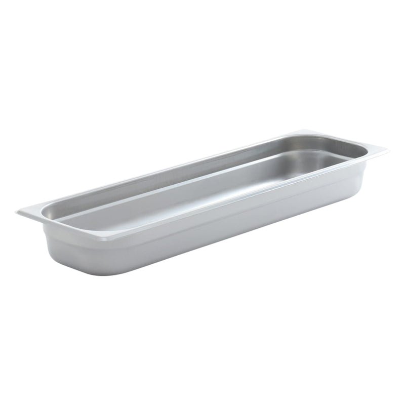 Adcraft 200HL2 Deli Pan, Half Long Size, Stainless Steel