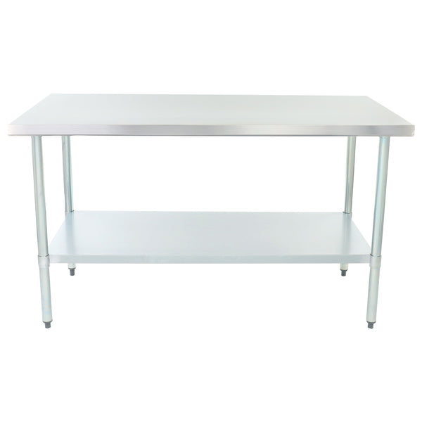 Adcraft Work Table, Stainless Steel