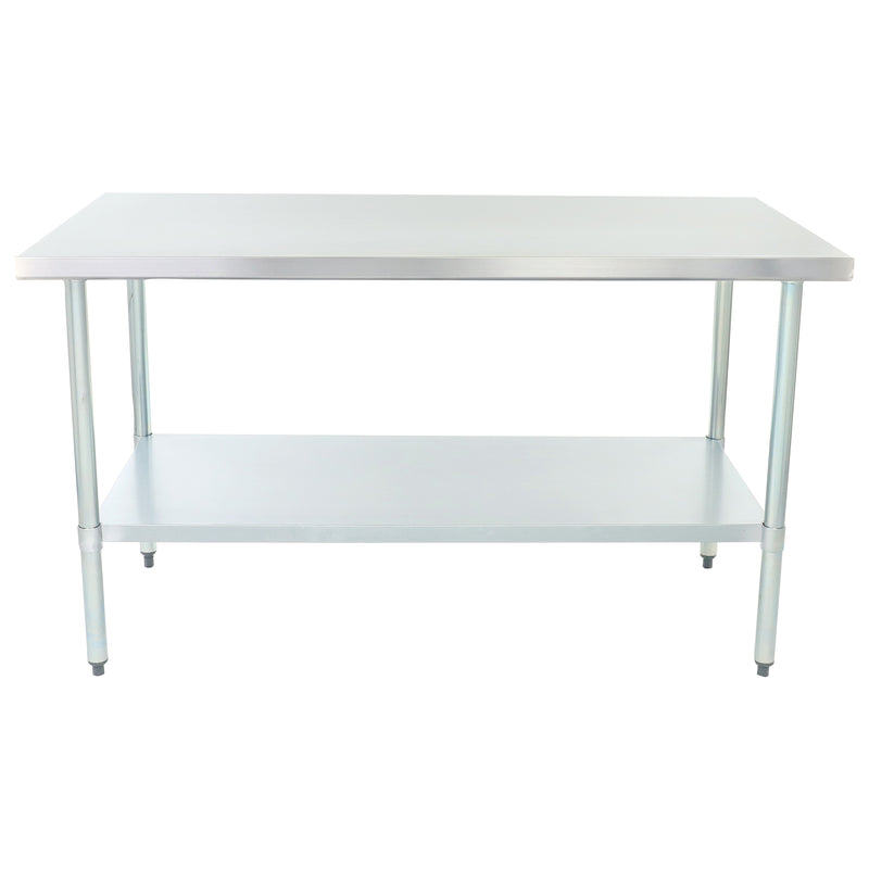 Adcraft Work Table, Stainless Steel
