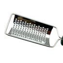 Adcraft Get-A-Grip Cheese Grater with Santoprene Handle, in Stainless Steel/Black