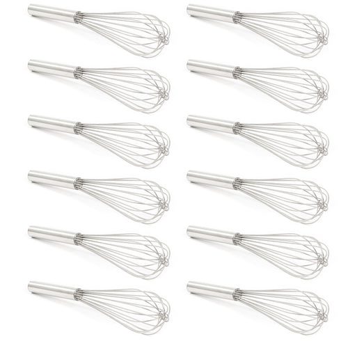 Adcraft French Whip, 14", Pack of 12, in Stainless Steel