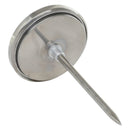 Adcraft Meat Thermometer with Meat Skewer, Stainless Steel