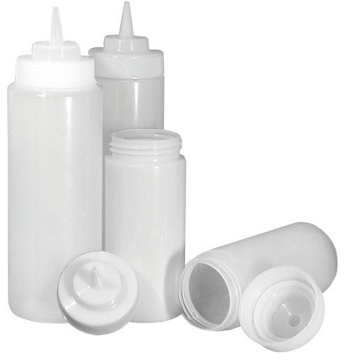 Adcraft Wide Mouth Squeeze Bottles 16 oz.