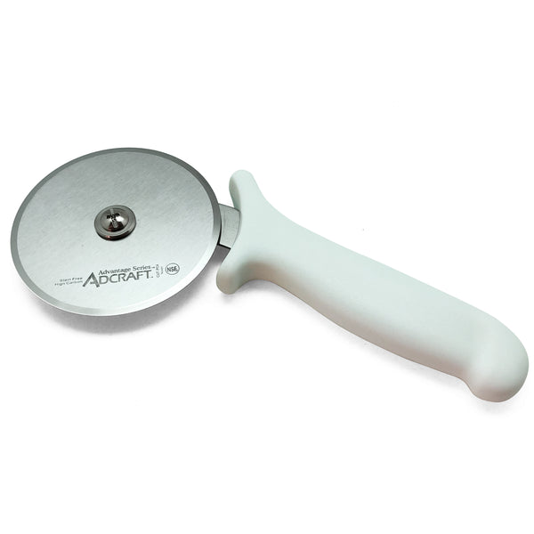 Adcraft Advantage Series Pizza Cutter, in White