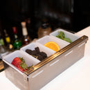 Adcraft Condiment Dispenser 4-Compartment