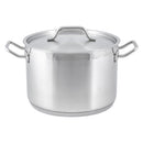 Adcraft Titan Induction Stock Pot with Cover 12 quart