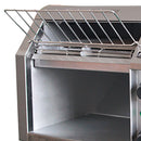 Adcraft Conveyor Toaster, 13-1/2"H x 14-1/2"W x 19-1/2"D, in Stainless Steel (CVYT-120)