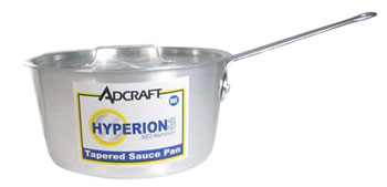 Adcraft H3-TSP2 Tapered Sauce Pan, 2Qt, Aluminum