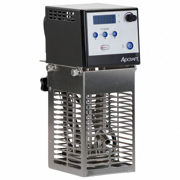 Adcraft 4.25" Sous Vide Immersion Circulator Head, in Silver/Black (SV-1200W)