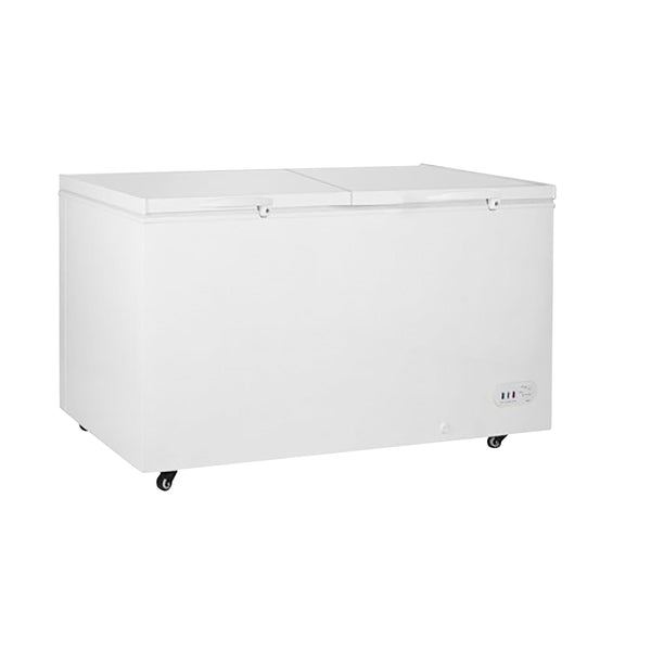 Black Diamond Chest Freezer, in White