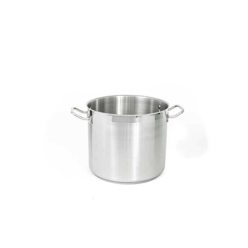 Adcraft Titan Induction Stock Pot with Cover 24 quart