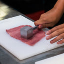 Adcraft Meat Tenderizer, 4-1/4" x 2-3/4" Head, in Silver (TEN-12)