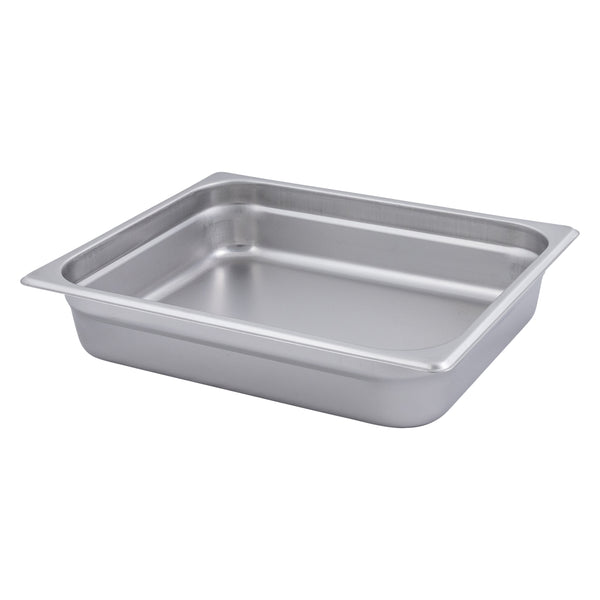 Adcraft 22H2 Deli Pan, Half-Size, 22Ga, Stainless Steel