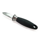 Adcraft Get-A-Grip Oyster Knife with Santoprene Handle, in Stainless Steel/Black