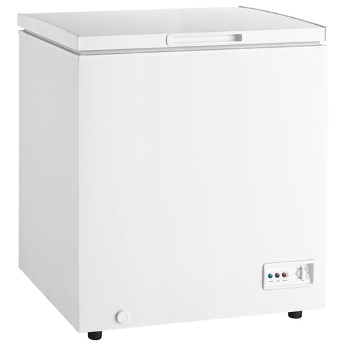 Black Diamond Chest Freezer, Single Solid Door, 5.4 cu ft, in White