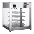 Adcraft Rotating Pizza Display, 158L, in Stainless Steel (HDRP-158)