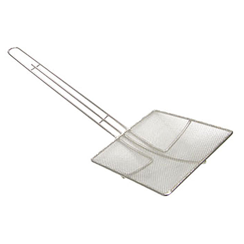Adcraft Fine Mesh Square Skimmer, 6-3/4",  Heavy-Tinned Plated Steel Mesh