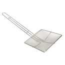 Adcraft Fine Mesh Square Skimmer, 6-3/4",  Heavy-Tinned Plated Steel Mesh